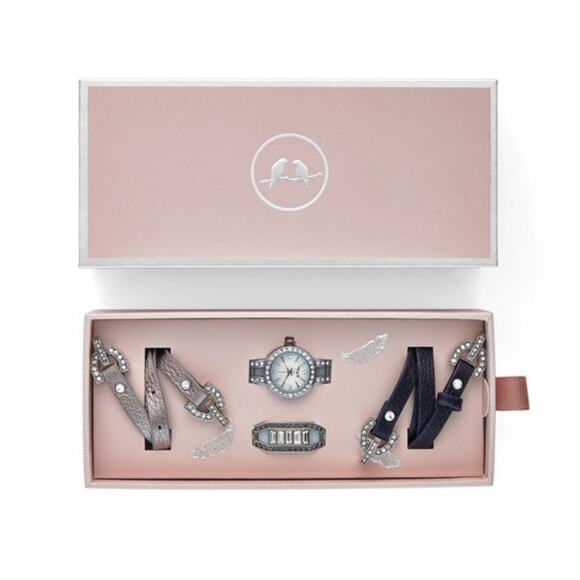 Chloe + Isabel Convertible Watch and Bracelet Set, NIB